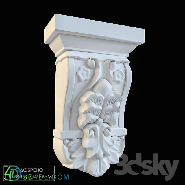 Decorative plaster - Bracket