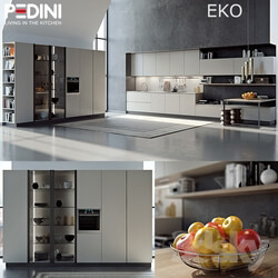 Kitchen - Kitchen Pedini Eko set2 _v-ray_ 