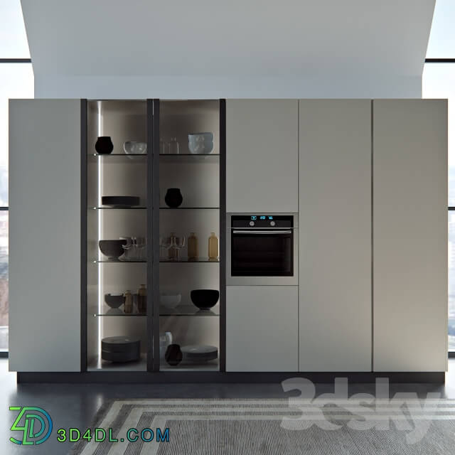 Kitchen - Kitchen Pedini Eko set2 _v-ray_