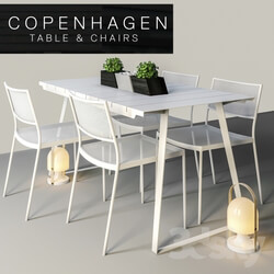Table _ Chair - Copenhagen Chairs _amp_ Table 