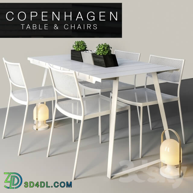 Table _ Chair - Copenhagen Chairs _amp_ Table
