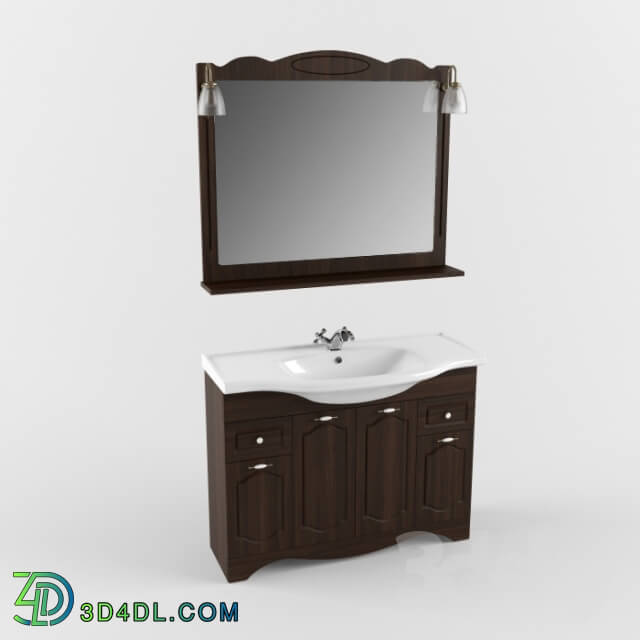 Bathroom furniture - Aqua Rhodes Classic 100