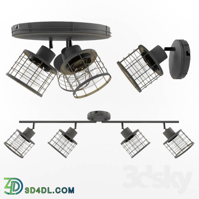 Ceiling light - Lussole Loft Duet