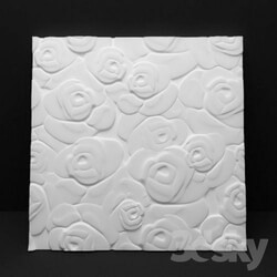 3D panel - 3D panel _quot_Flower_quot_ 