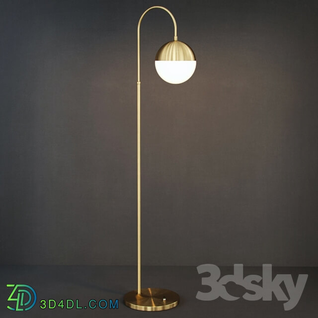 Floor lamp - GRAMERCY HOME - AUTRY FLOOR LAMP FL046-1-RG