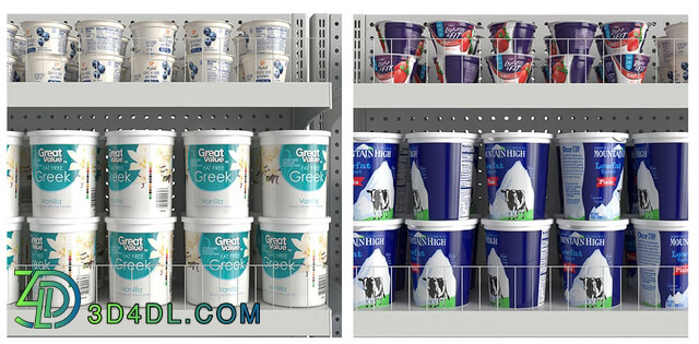 Shop - Shelf Dairy