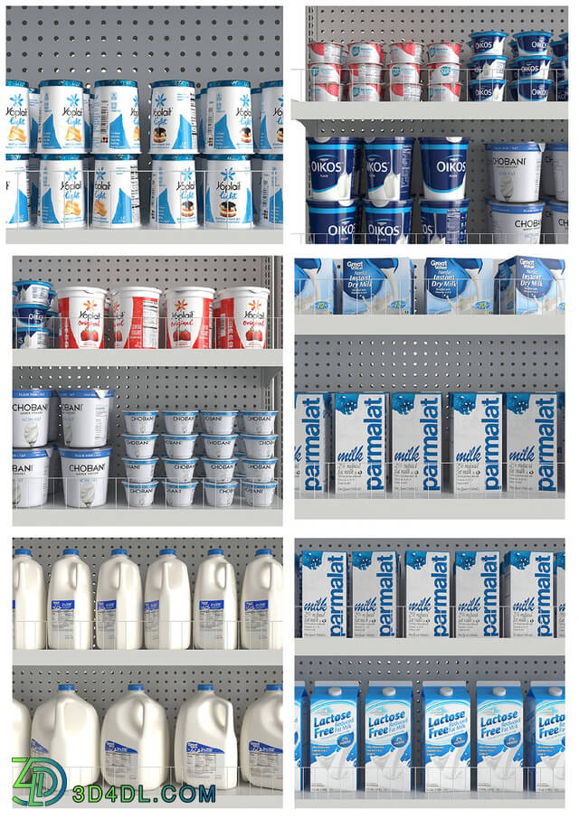 Shop - Shelf Dairy