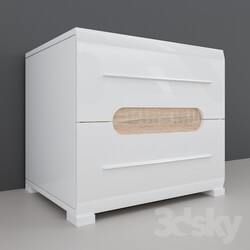 Sideboard _ Chest of drawer - Nightstand Bianco 