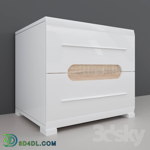 Sideboard _ Chest of drawer - Nightstand Bianco