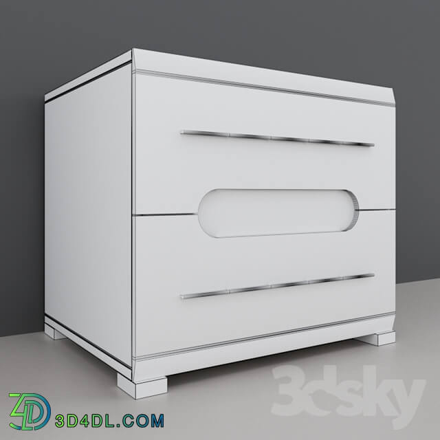 Sideboard _ Chest of drawer - Nightstand Bianco