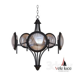 Ceiling light - OM Suspended chandelier Vele Luce LaLuna VL1142L05 