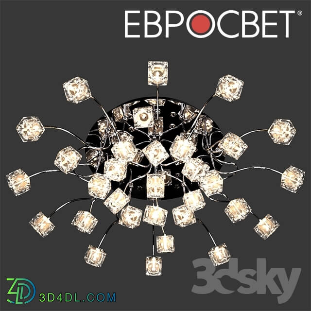 Ceiling light - OM Chandelier with lighting Euroshield 80113_31