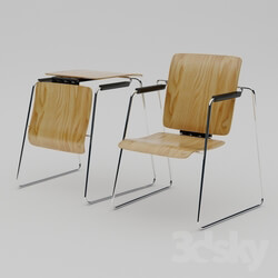 Table _ Chair - ORT Seattable Chair 