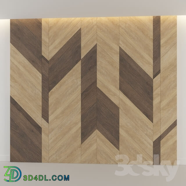 3D panel - wood panels 5
