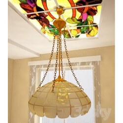 Ceiling light - Tiffany Chandelier 