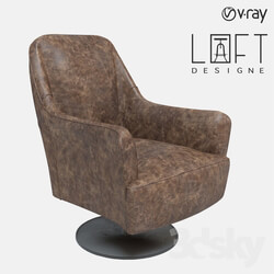 Arm chair - Armchair LoftDesigne 2036 model 