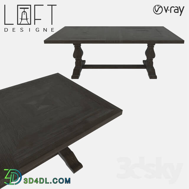 Table - Table LoftDesigne 380 model