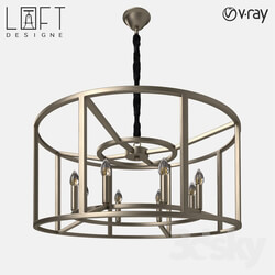 Ceiling light - Pendant lamp LoftDesigne 1230 model 
