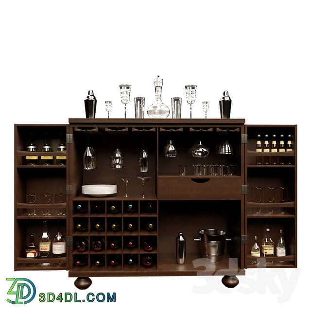 Restaurant - Vodka Bar Cabinet