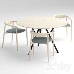 Table _ Chair - Novamobili Sunny table and Novamobili Sunny table 