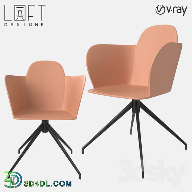 Chair - Chair LoftDesigne 30221 model