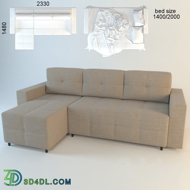 Sofa - Sofa Domino