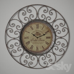 Other decorative objects - Wall clock HETTICH_ Germany 4502 