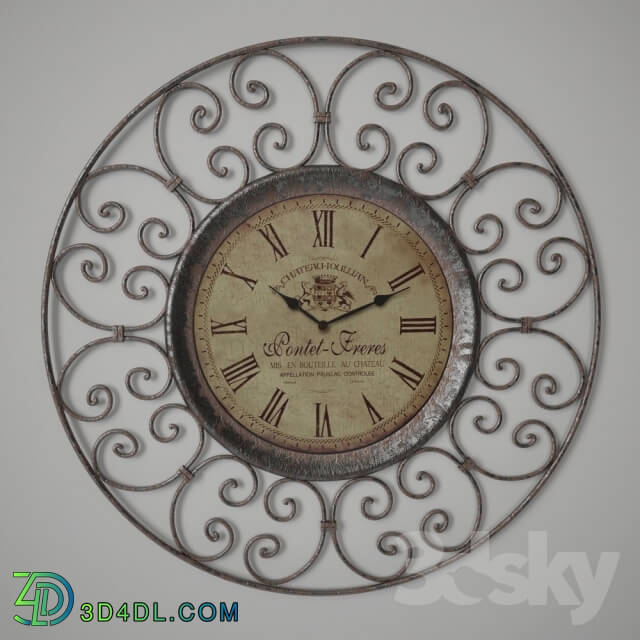 Other decorative objects - Wall clock HETTICH_ Germany 4502