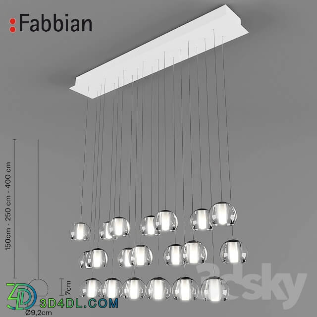 Ceiling light - Hanging lamp Fabbian