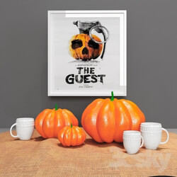 Decorative set - Halloween Pumpkin 