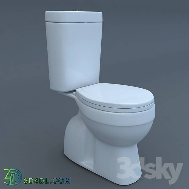 Toilet and Bidet - WC_commode