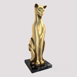 Sculpture - Figurine Cat 