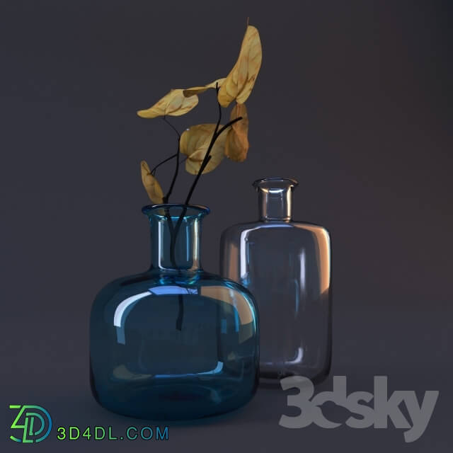 Vase - Vase with a branch