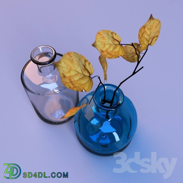 Vase - Vase with a branch