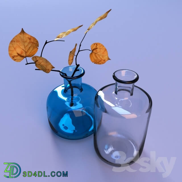 Vase - Vase with a branch