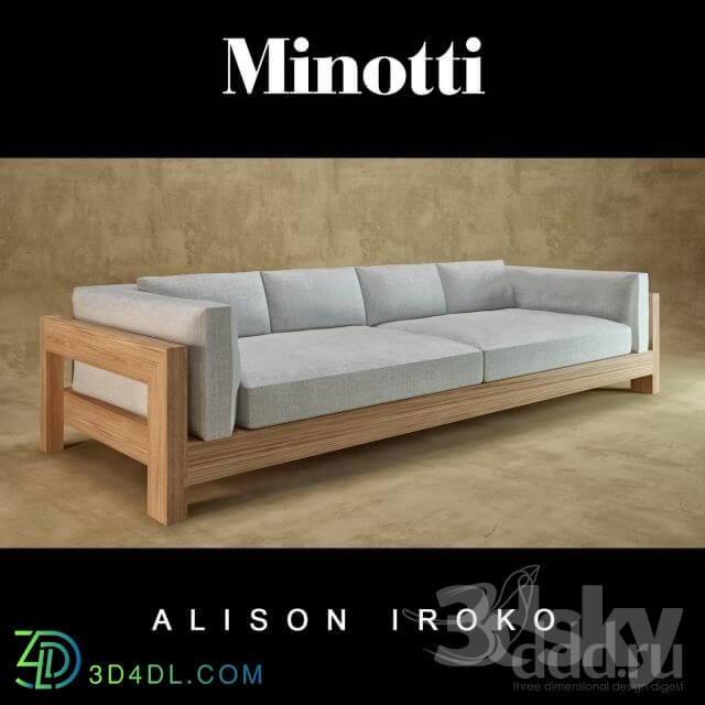 Sofa - Minotti _ Alison Iroko