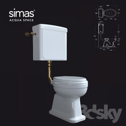 Toilet and Bidet - WC simas LO_901-LO_912 