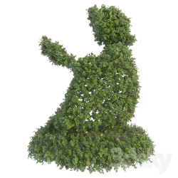 Plant - Girl reading a book - Topiary 