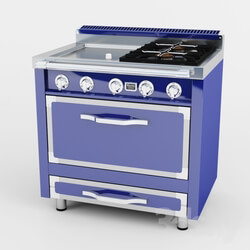 Kitchen appliance - 36W-4_Tuscany Range - Burners-Griddle 