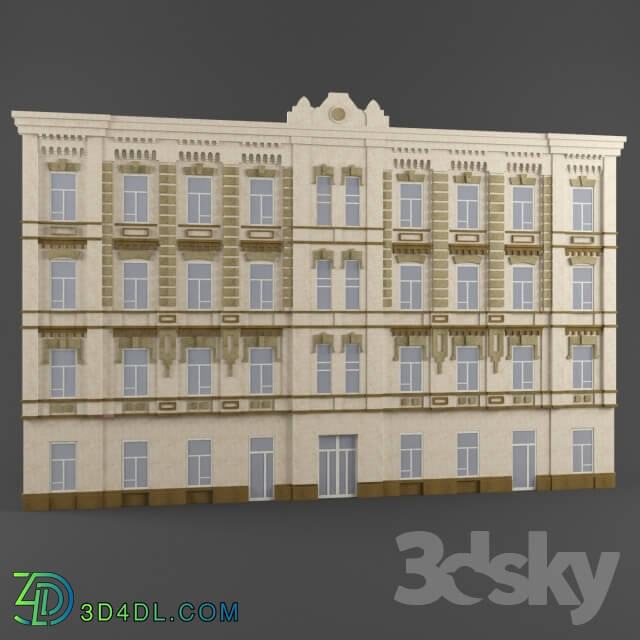 Building - Building facade_ Rostov-on-Don