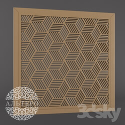 Other decorative objects - AlteroStyle Carved panel MDF RG0023 OM 