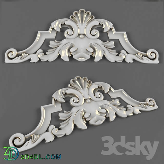 Decorative plaster - modeling