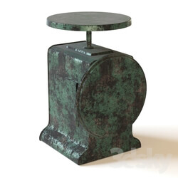 Other kitchen accessories - Vintage scale rusty 