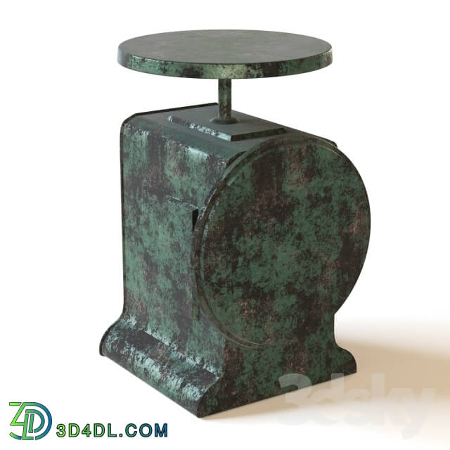 Other kitchen accessories - Vintage scale rusty