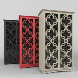 Wardrobe _ Display cabinets - wardrobe_ Universal White Wooden Storage Cabinet 