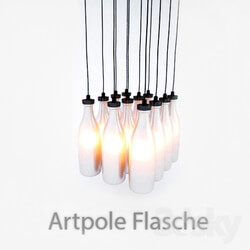 Ceiling light - Designer chandelier Artpole Flasche 