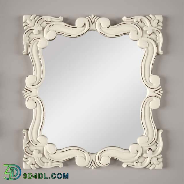 Mirror - VINTAGE HAND-CARVED MIRRORS