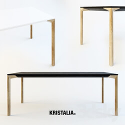 Table - Kristalia Boiacca Wood 