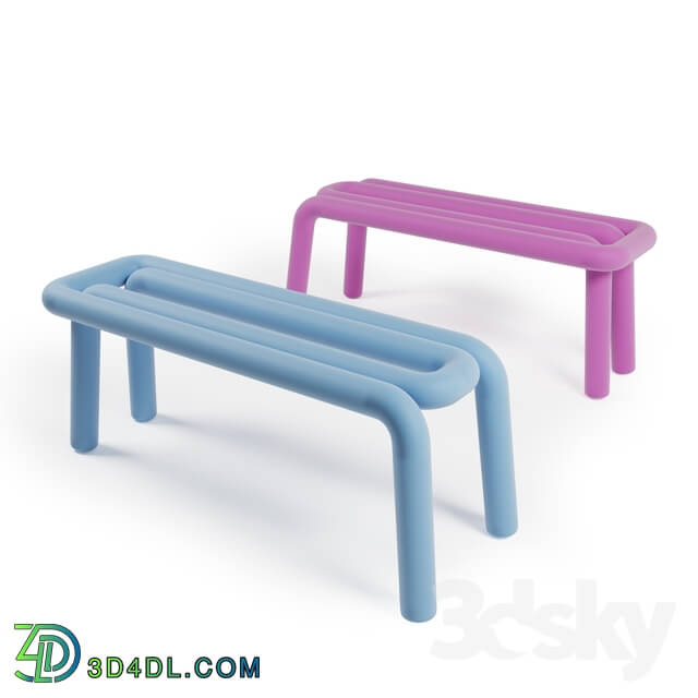 Table _ Chair - Bench Mustache BOLD