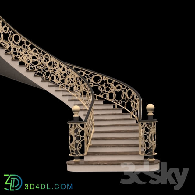 Staircase - spiral stairs